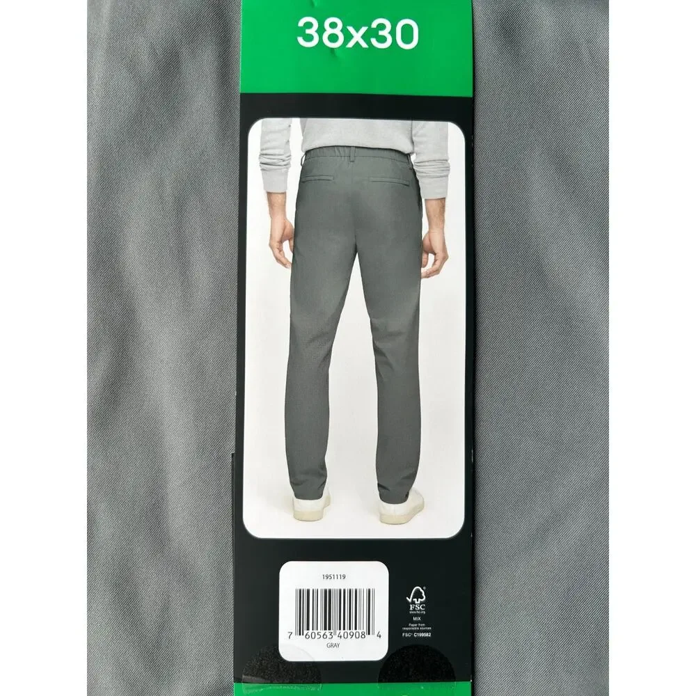 Banana Republic Men's Commuter Flex Pant Gray Size 38x30